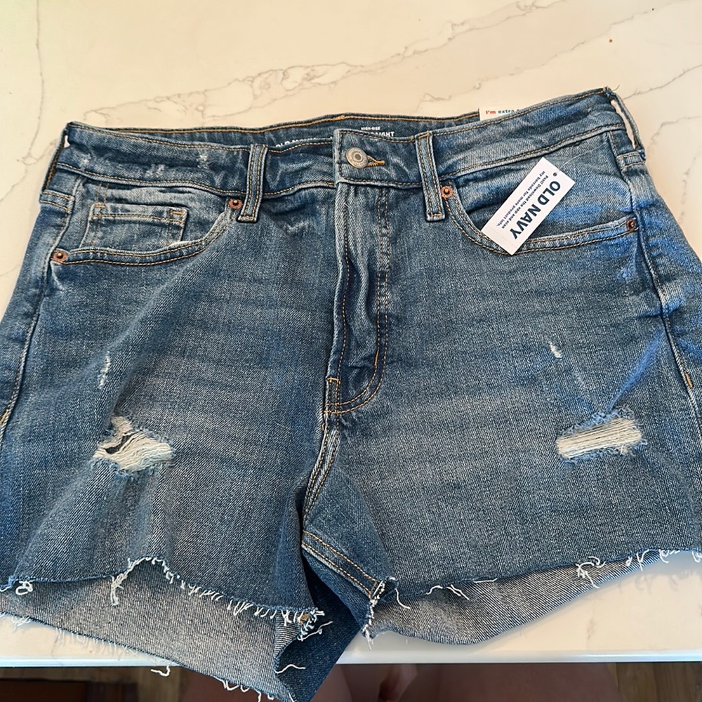 JEAN SHORTS NWT